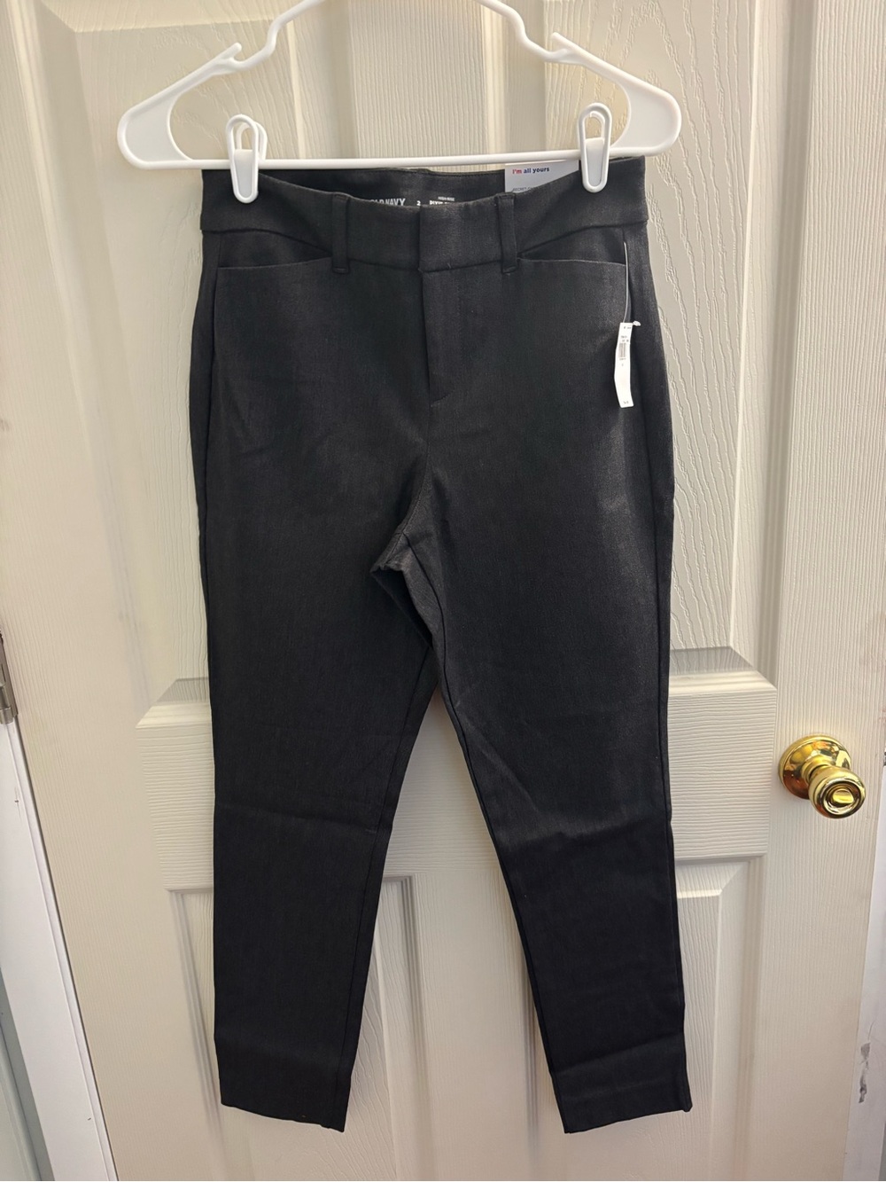 Dark Gray Old Navy Women’s Skinny Pixie Pants NWT